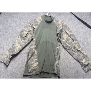 US Army Combat Shirt Size Small Flame Resistance Stretch Digital Camo